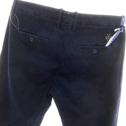 【新品】ヤコブコーエン JACOB COHEN BOBBY ストレッチコットンリヨセル カジュアルスラックスパンツ ネイビー【 34 】【 状態ランクN 】【 メンズ 】