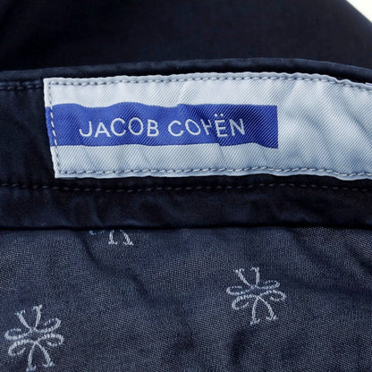 【新品】ヤコブコーエン JACOB COHEN BOBBY ストレッチコットンリヨセル カジュアルスラックスパンツ ネイビー【 34 】【 状態ランクN 】【 メンズ 】
