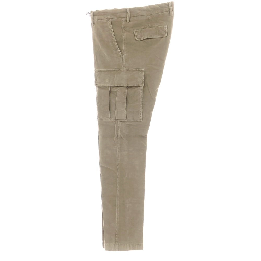【新品】ヤコブコーエン JACOB COHEN RYAN ストレッチコットンリヨセル カーゴパンツ グレージュ【サイズ34】【 状態ランクN 】【 メンズ 】[DPD]