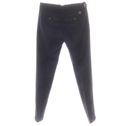 【新品】ヤコブコーエン JACOB COHEN BOBBY カシミヤナイロンウール カジュアルスラックスパンツ ネイビー【 34 】【 状態ランクN 】【 メンズ 】