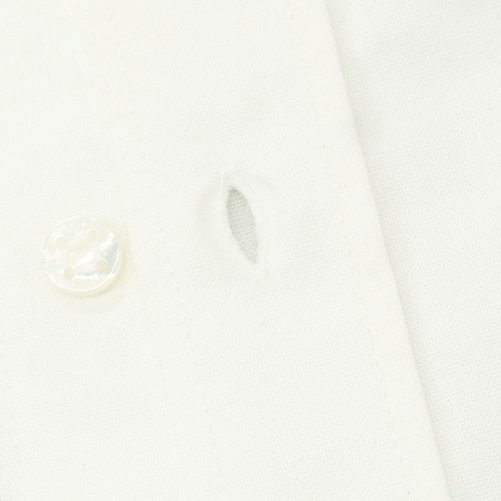 【新品アウトレット】ヤコブコーエン JACOB COHEN コットン ワイドカラー カジュアルシャツ ホワイト【 41 】【 状態ランクN- 】【 メンズ 】