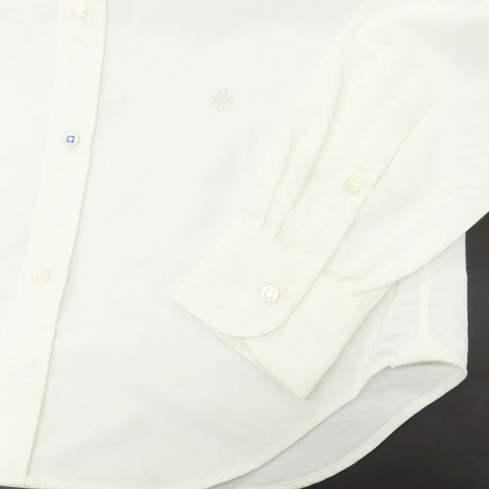 【新品アウトレット】ヤコブコーエン JACOB COHEN コットン ワイドカラー カジュアルシャツ ホワイト【 41 】【 状態ランクN- 】【 メンズ 】