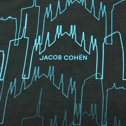 【新品アウトレット】ヤコブコーエン JACOB COHEN ストレッチコットン クルーネック 半袖Ｔシャツ ブラック【 L 】【 状態ランクN- 】【 メンズ 】