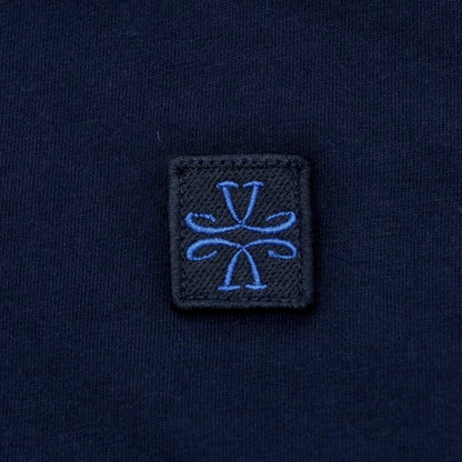 【新品】ヤコブコーエン JACOB COHEN コットン クルーネック 半袖Ｔシャツ ネイビー【 L 】【 状態ランクN 】【 メンズ 】