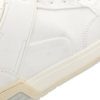 【新品】ヤコブコーエン JACOB COHEN SHOOTER レザー スニーカー ホワイト【 43 】【 状態ランクN 】【 メンズ 】