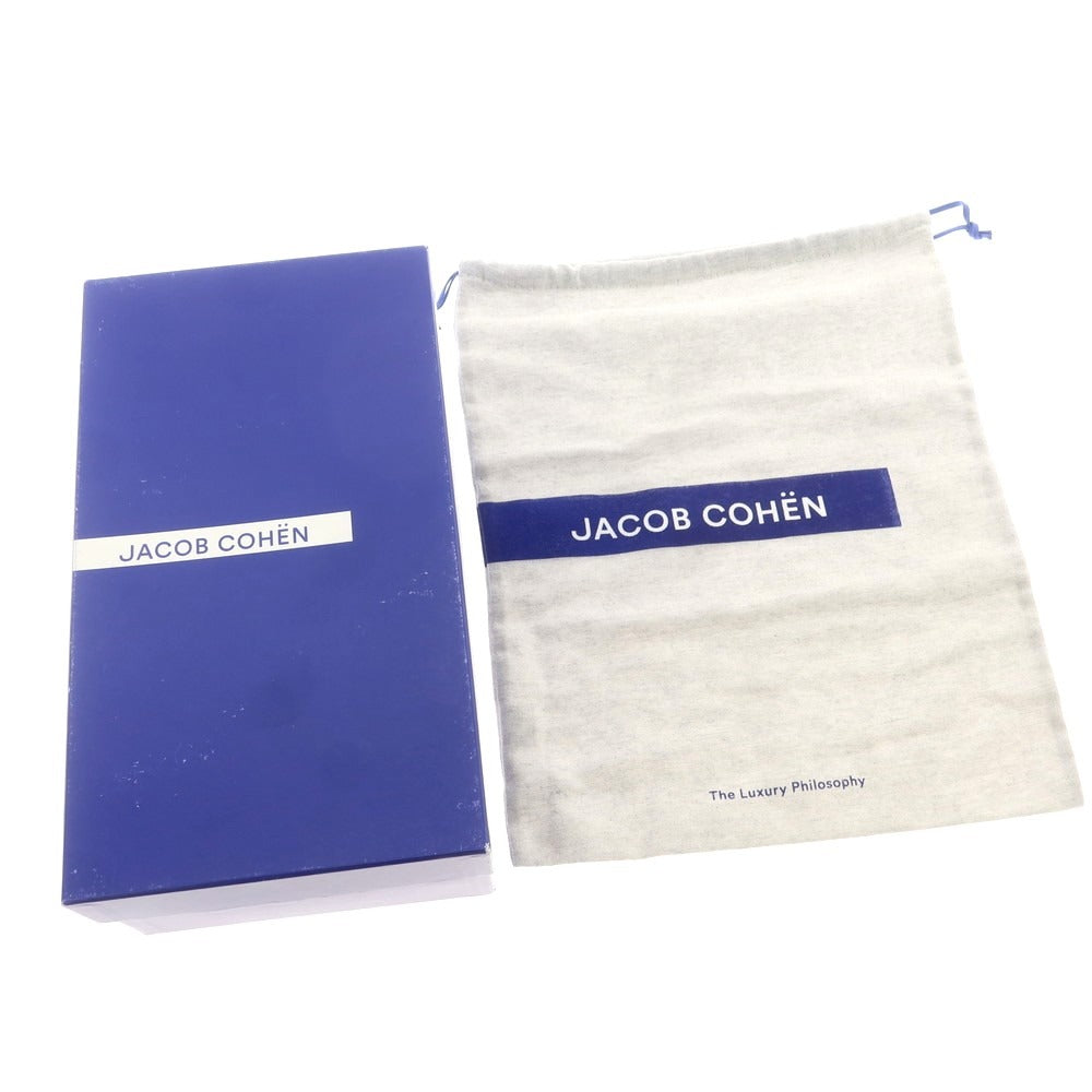 【新品】ヤコブコーエン JACOB COHEN DREAMER レザー スニーカー ホワイト【 サイズ42 】【 状態ランクN 】【 メンズ 】 [BPD]