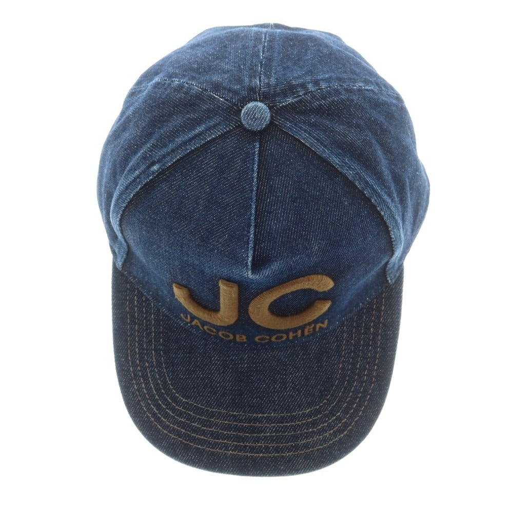 【新品アウトレット】ヤコブコーエン JACOB COHEN デニム キャップ 帽子 ネイビー【 M 】【 状態ランクN- 】【 メンズ 】