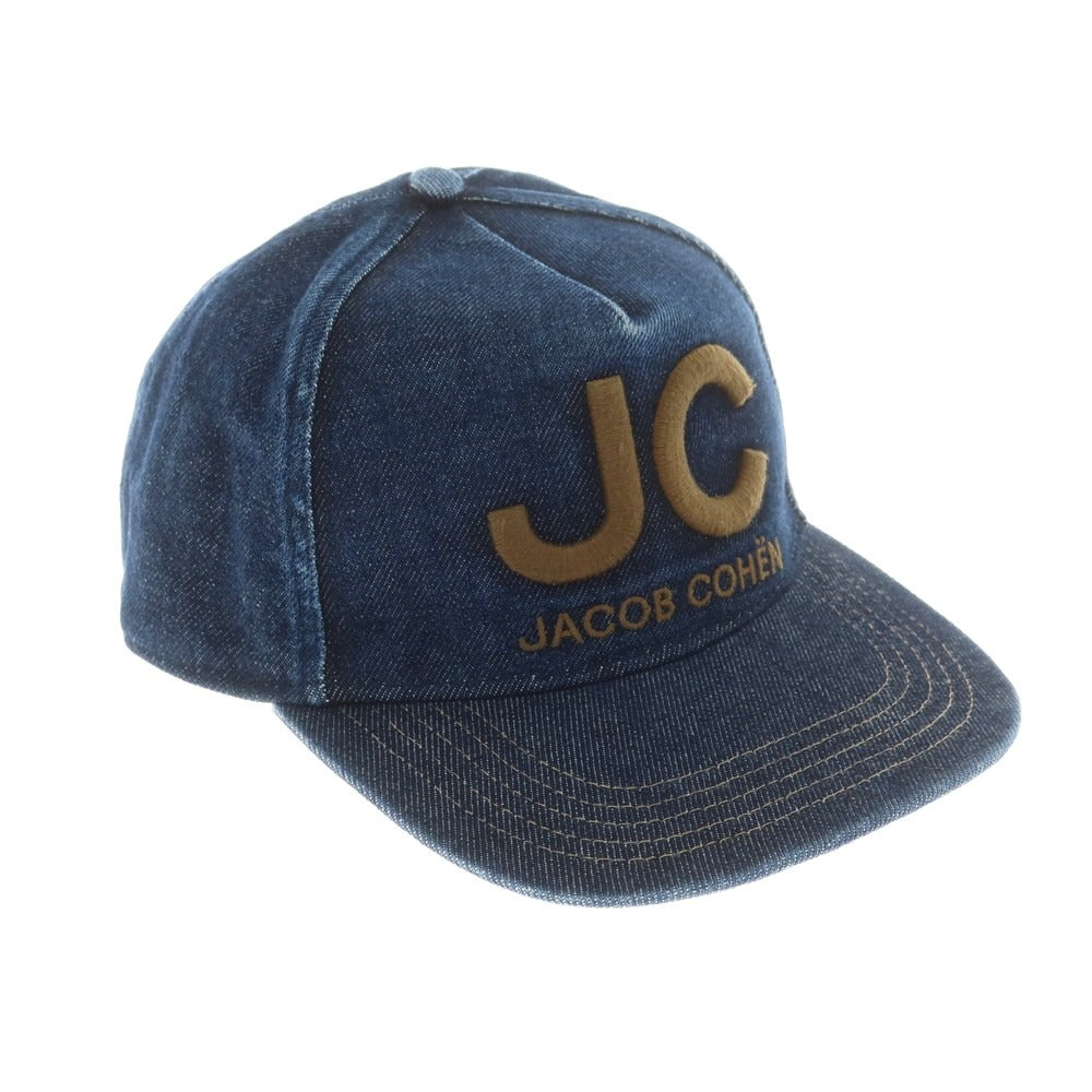 【新品アウトレット】ヤコブコーエン JACOB COHEN デニム キャップ 帽子 ネイビー【 M 】【 状態ランクN- 】【 メンズ 】