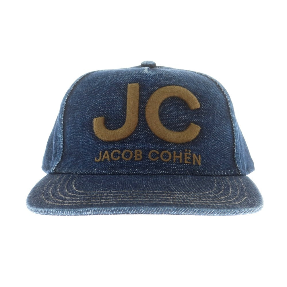 【新品アウトレット】ヤコブコーエン JACOB COHEN デニム キャップ 帽子 ネイビー【 M 】【 状態ランクN- 】【 メンズ 】