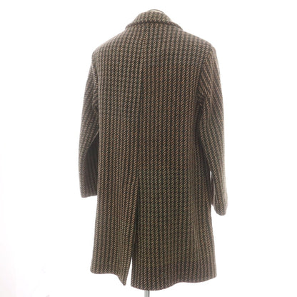 【新品】ドッピアアー DOPPIAA ツイードウール チェスターフィールドコート グリーンxベージュ【 50 】【 状態ランクN 】【 メンズ 】