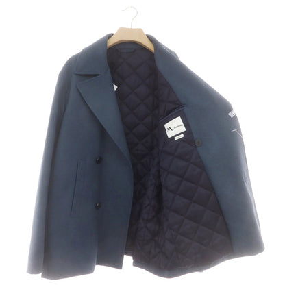 【新品】ドッピアアー DOPPIAA 中綿 ポリエステル ピーコート ライトネイビー【 50 】【 状態ランクN 】【 メンズ 】