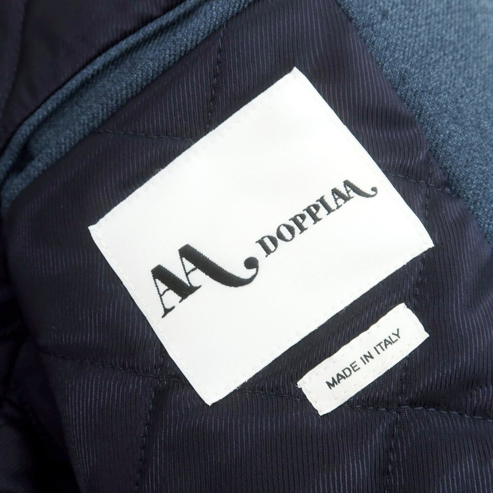 【新品】ドッピアアー DOPPIAA 中綿 ポリエステル ピーコート ライトネイビー【 50 】【 状態ランクN 】【 メンズ 】