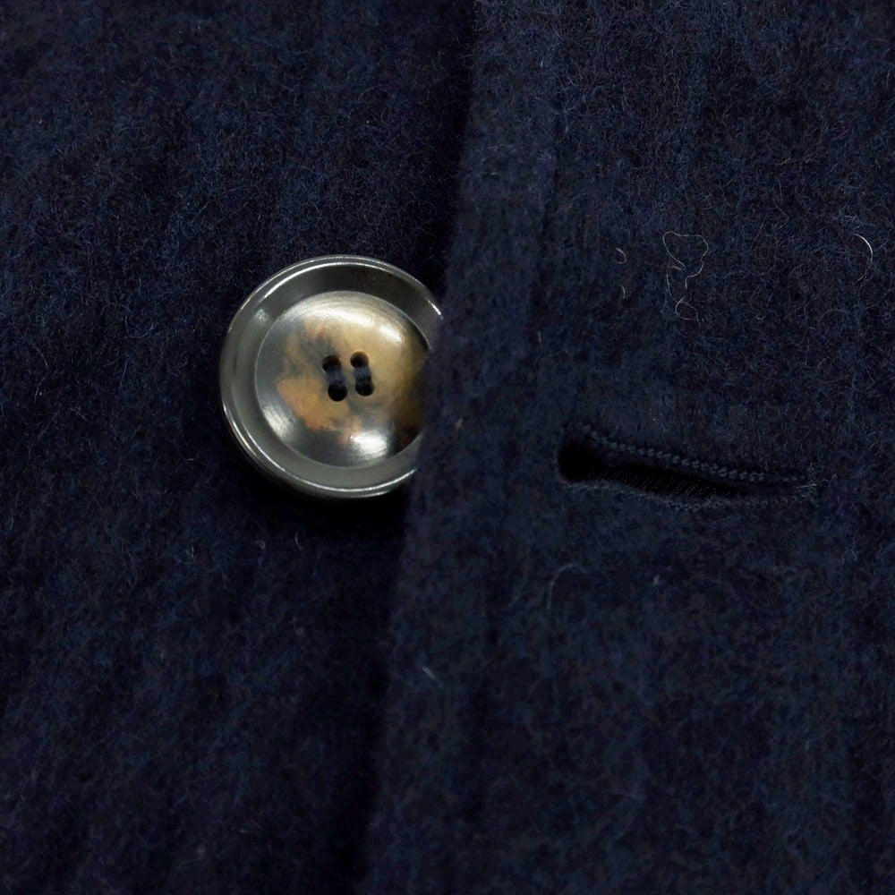 【新品】ドッピアアー DOPPIAA ウールポリウレタン ニットブルゾン ネイビー【 48 】【 状態ランクN 】【 メンズ 】