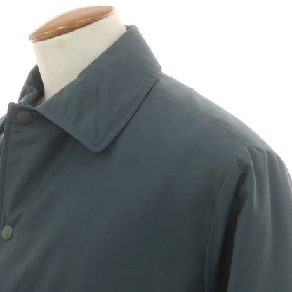 【新品】ドッピアアー DOPPIAA コットンナイロン 中綿コーチジャケット グレイッシュグリーン【 48 】【 状態ランクN 】【 メンズ 】