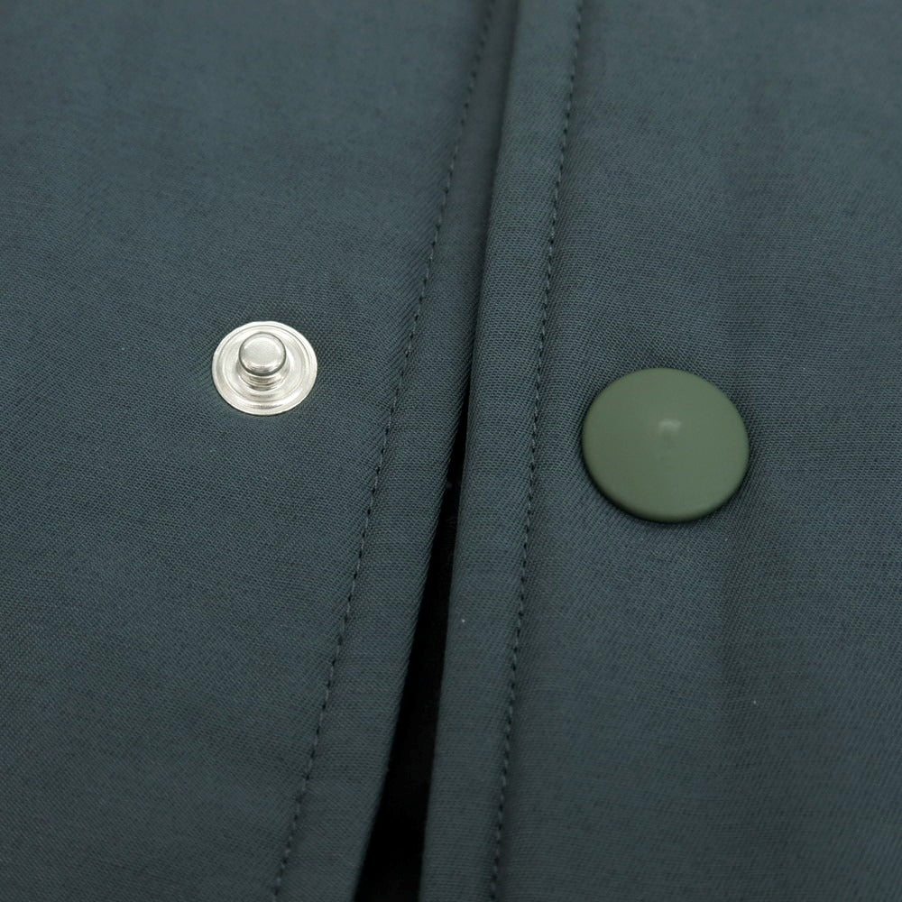 【新品】ドッピアアー DOPPIAA コットンナイロン 中綿コーチジャケット グレイッシュグリーン【 48 】【 状態ランクN 】【 メンズ 】