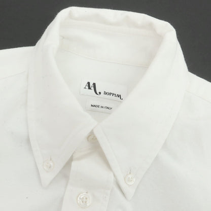 【新品】ドッピアアー DOPPIAA オックスフォードコットン ボタンダウンシャツ ホワイト【 39 】【 状態ランクN 】【 メンズ 】