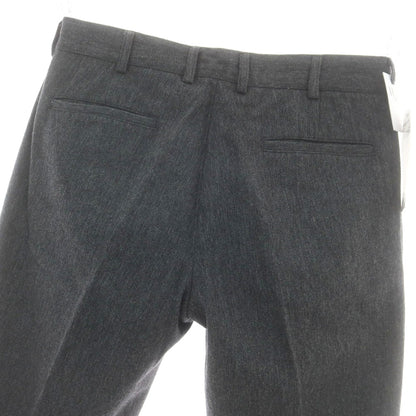 【新品】ドッピアアー DOPPIAA ウールコットン カジュアルスラックスパンツ グレーxネイビー【 48 】【 状態ランクN 】【 メンズ 】