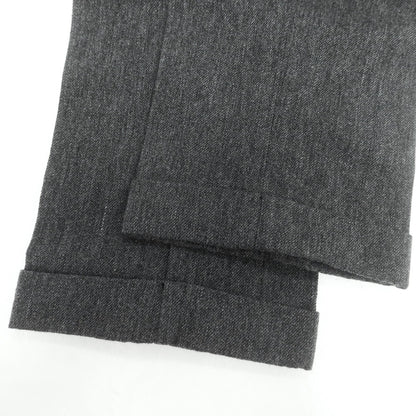 【新品】ドッピアアー DOPPIAA ウールコットン カジュアルスラックスパンツ グレーxネイビー【 48 】【 状態ランクN 】【 メンズ 】