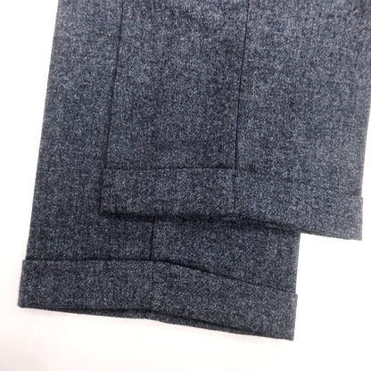 【新品】ドッピアアー DOPPIAA ウールポリエステル カジュアルスラックスパンツ グレイッシュネイビー【 48 】【 状態ランクN 】【 メンズ 】