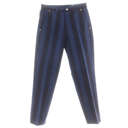 【新品アウトレット】ドッピアアー DOPPIAA コットン ワークパンツ ネイビーxダークネイビー【 48 】【 状態ランクN- 】【 メンズ 】