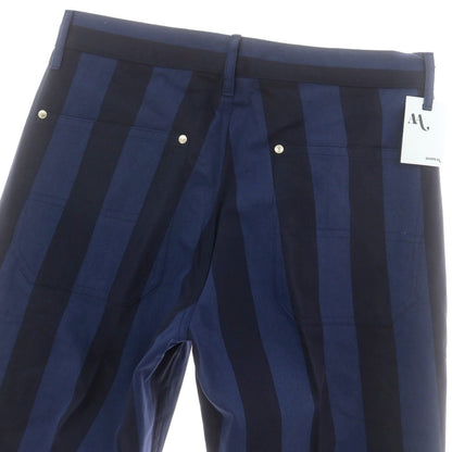 【新品アウトレット】ドッピアアー DOPPIAA コットン ワークパンツ ネイビーxダークネイビー【 48 】【 状態ランクN- 】【 メンズ 】