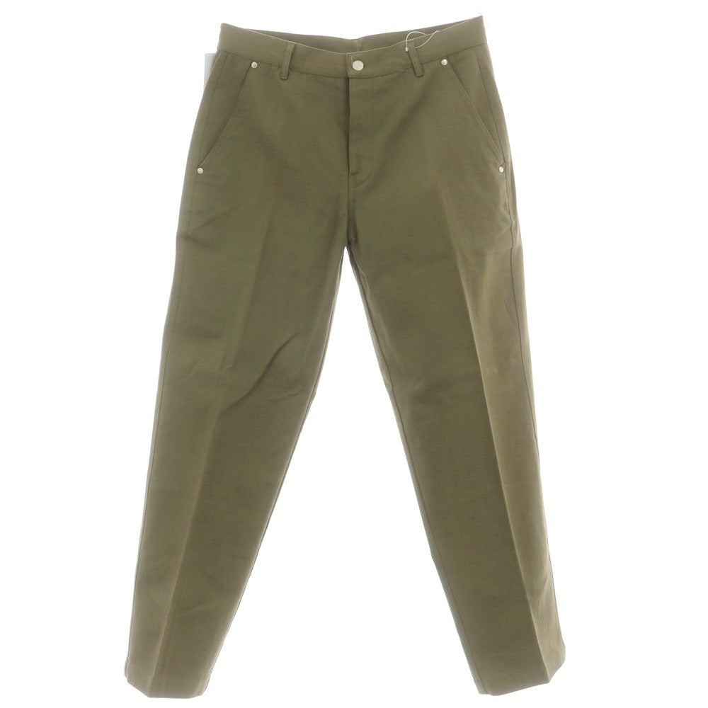 【新品】ドッピアアー DOPPIAA コットン ワークパンツ オリーブ【 48 】【 状態ランクN 】【 メンズ 】
