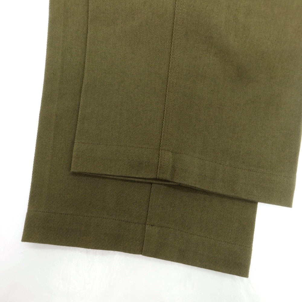 【新品】ドッピアアー DOPPIAA コットン ワークパンツ オリーブ【サイズ48】【 状態ランクN 】【 メンズ 】[CPD]