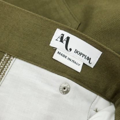 【新品】ドッピアアー DOPPIAA コットン ワークパンツ オリーブ【 48 】【 状態ランクN 】【 メンズ 】