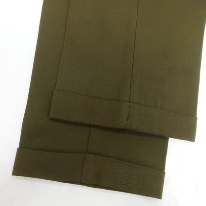 【新品】ドッピアアー DOPPIAA コットンウール カジュアルスラックスパンツ オリーブ【 48 】【 状態ランクN 】【 メンズ 】