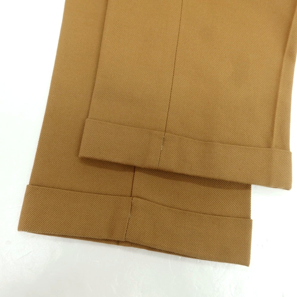 【新品】ドッピアアー DOPPIAA コットンウール カジュアルスラックスパンツ キャメルブラウン【 48 】【 状態ランクN 】【 メンズ 】