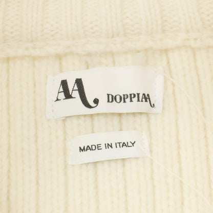 【新品】ドッピアアー DOPPIAA AALMIRO ウールナイロン スタンドカラー カーディガン アイボリー【 54 】【 状態ランクN 】【 メンズ 】