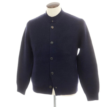 【新品】ドッピアアー DOPPIAA AAGRIF ウールナイロン カーディガン ネイビー【 50 】【 状態ランクN 】【 メンズ 】