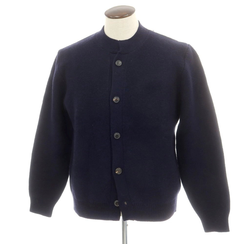 【新品】ドッピアアー DOPPIAA AAGRIF ウールナイロン カーディガン ネイビー【 52 】【 状態ランクN 】【 メンズ 】