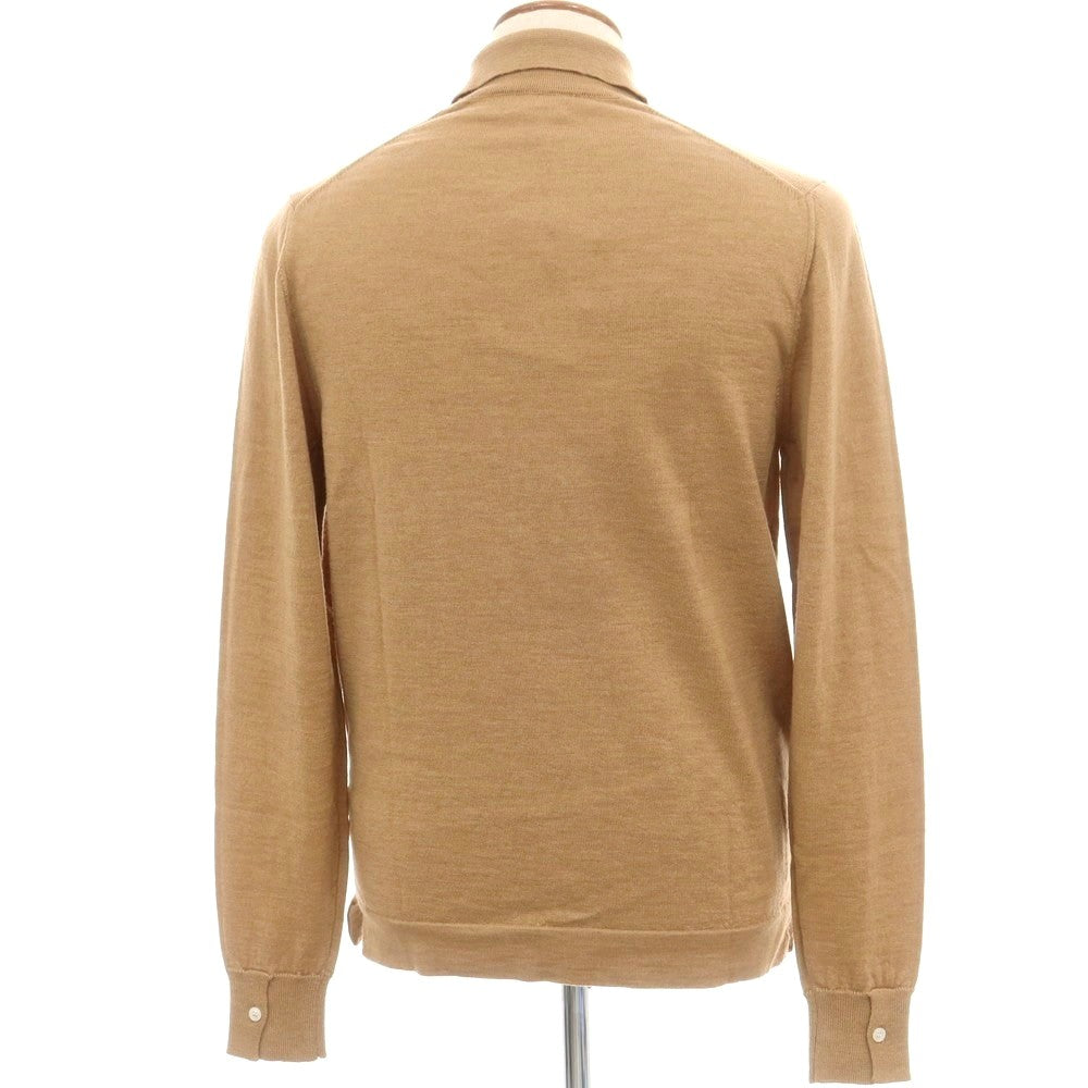 【新品】ドッピアアー DOPPIAA AARS ウール シャツ型 カーディガン ベージュ【 48 】【 状態ランクN 】【 メンズ 】