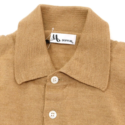 【新品】ドッピアアー DOPPIAA AARS ウール シャツ型 カーディガン ベージュ【 48 】【 状態ランクN 】【 メンズ 】