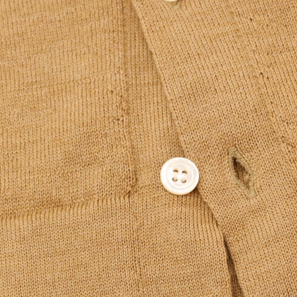 【新品】ドッピアアー DOPPIAA AARS ウール シャツ型 カーディガン ベージュ【 48 】【 状態ランクN 】【 メンズ 】