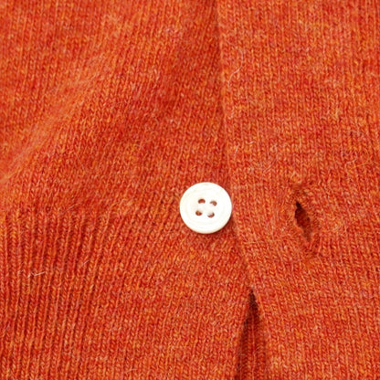 【新品】ドッピアアー DOPPIAA AARS ウールナイロン 襟付き カーディガン オレンジ【 48 】【 状態ランクN 】【 メンズ 】