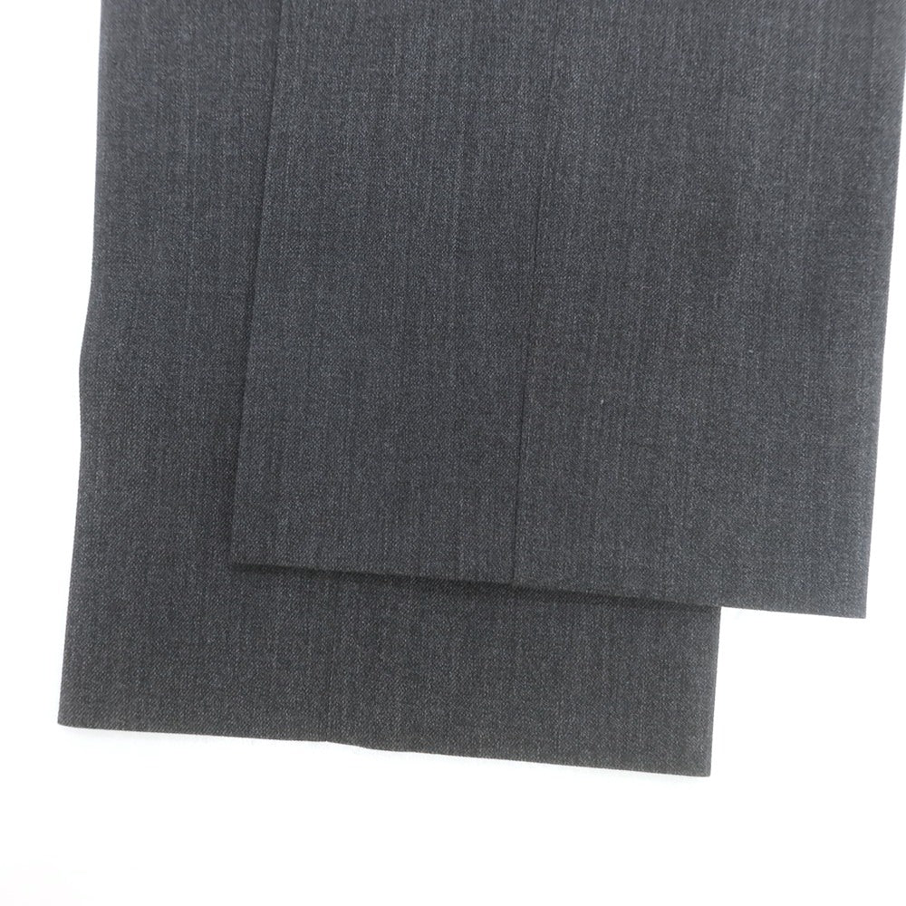 【中古】ピーティートリノ PT TORINO TECHNO WASHABLE WOOL ストレッチ ポリエステルウール ドレススラックスパンツ ダークグレー【 44 】【 状態ランクC 】【 メンズ 】