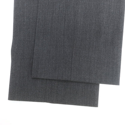【中古】ピーティートリノ PT TORINO TECHNO WASHABLE WOOL ストレッチ ポリエステルウール ドレススラックスパンツ ダークグレー【 44 】【 状態ランクC 】【 メンズ 】