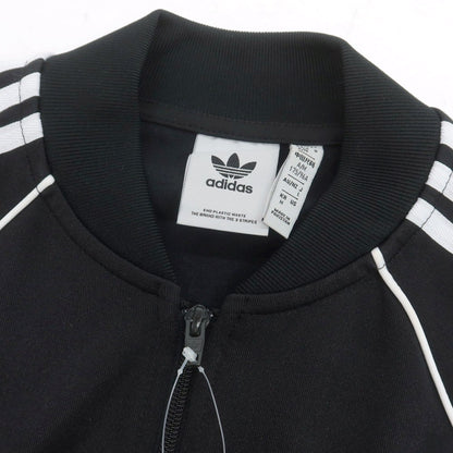 【中古】アディダス adidas ポリエステルコットン ダブルジップ トラックジャケット ジャージ ブラック【 JPN L 】【 状態ランクB 】【 メンズ 】