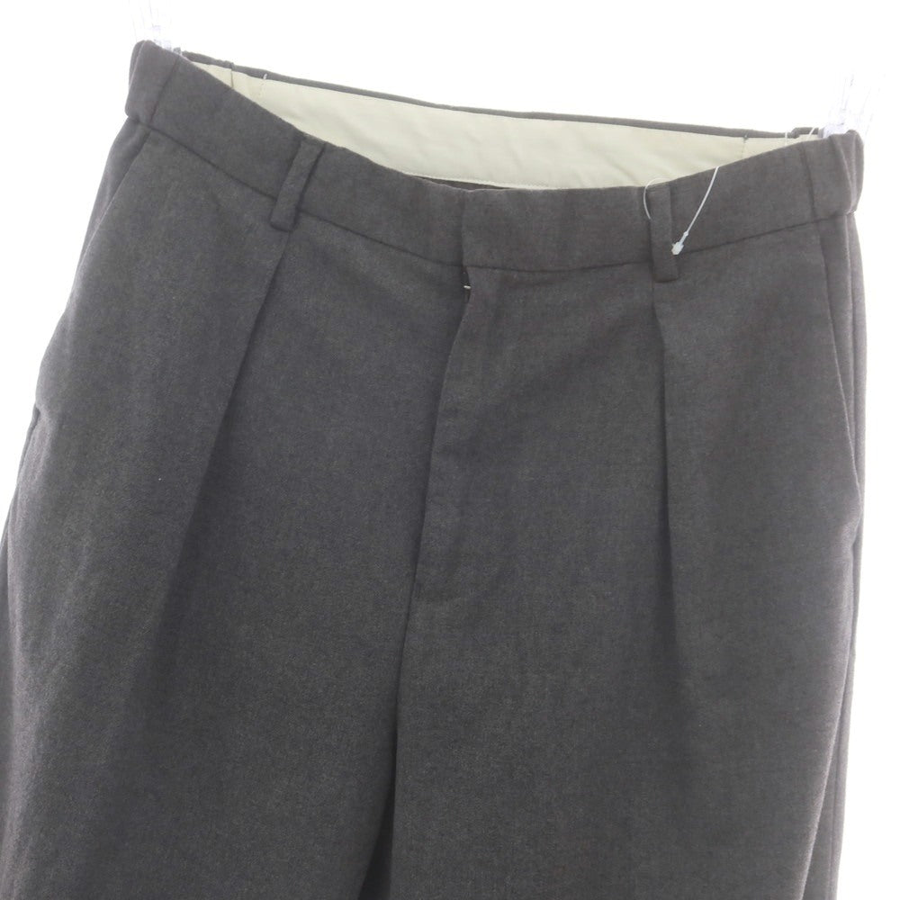 【中古】グリーンレーベルリラクシング green label relaxing ストレッチ ポリエステルレーヨン イージースラックスパンツ ミディアムグレー【 M 】【 状態ランクB 】【 メンズ 】