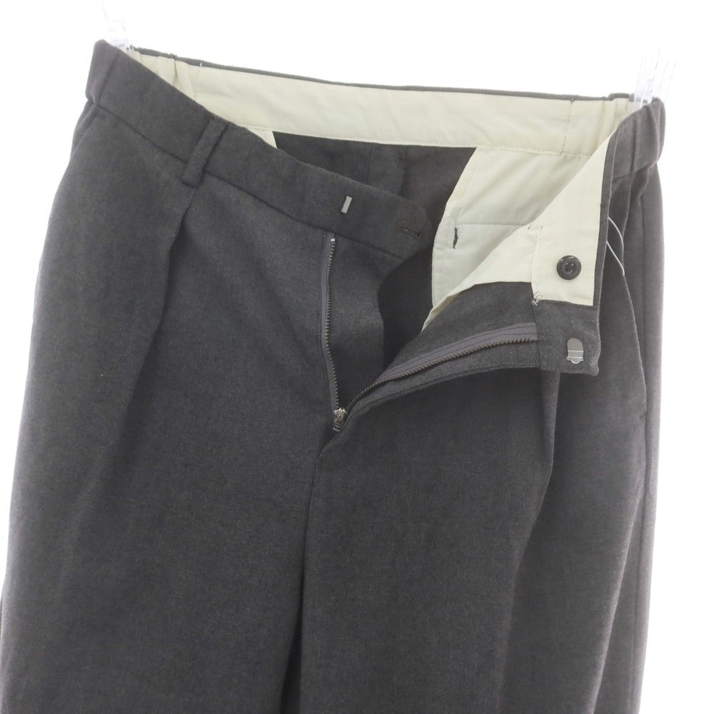 【中古】グリーンレーベルリラクシング green label relaxing ストレッチ ポリエステルレーヨン イージースラックスパンツ ミディアムグレー【サイズM】【 状態ランクB 】【 メンズ 】[CPD]