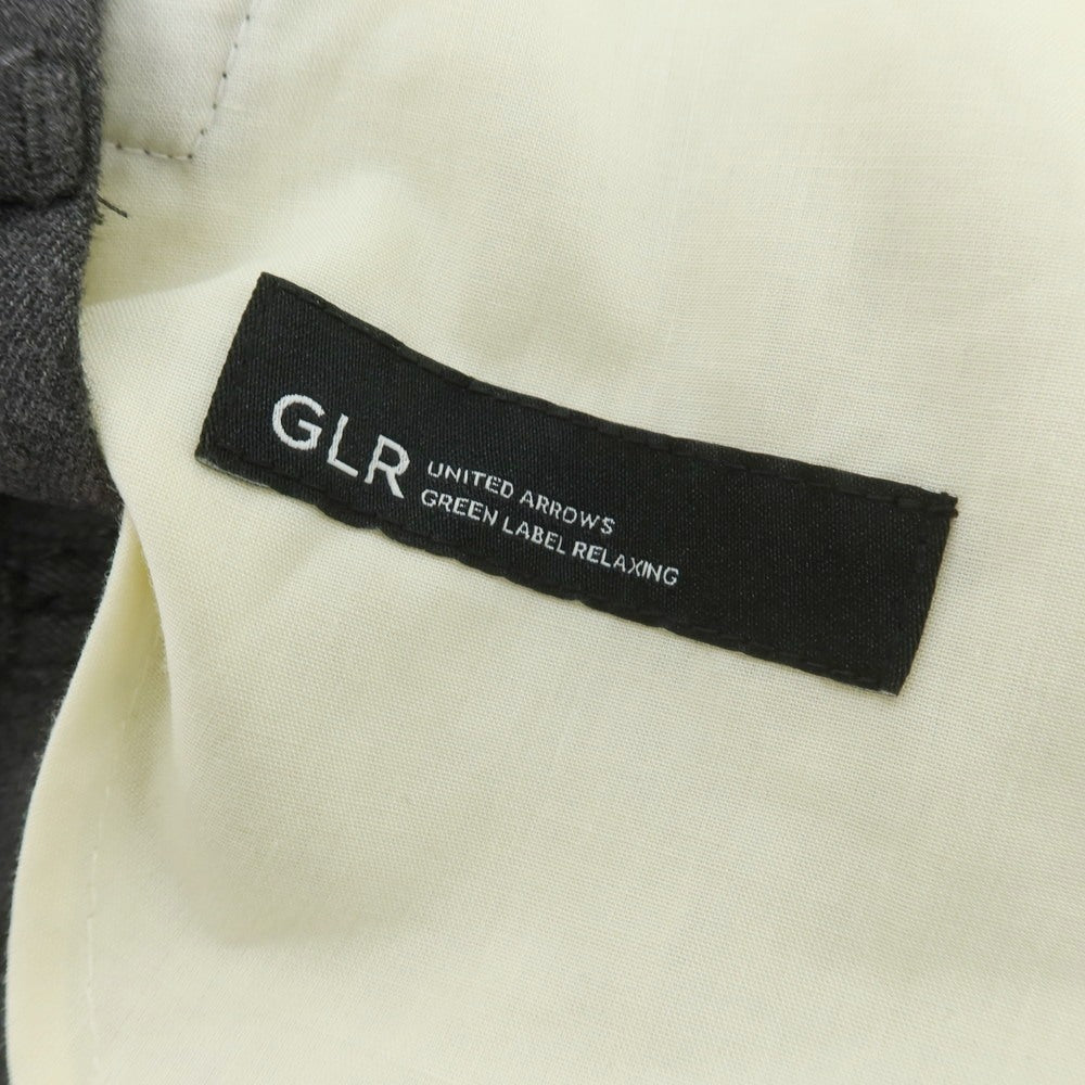 【中古】グリーンレーベルリラクシング green label relaxing ストレッチ ポリエステルレーヨン イージースラックスパンツ ミディアムグレー【 M 】【 状態ランクB 】【 メンズ 】