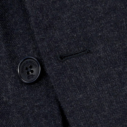 【中古】グイード ディ リッチョ GUIDO DI RICCIO ウール カジュアルジャケット ネイビー【 46 】【 状態ランクC 】【 メンズ 】