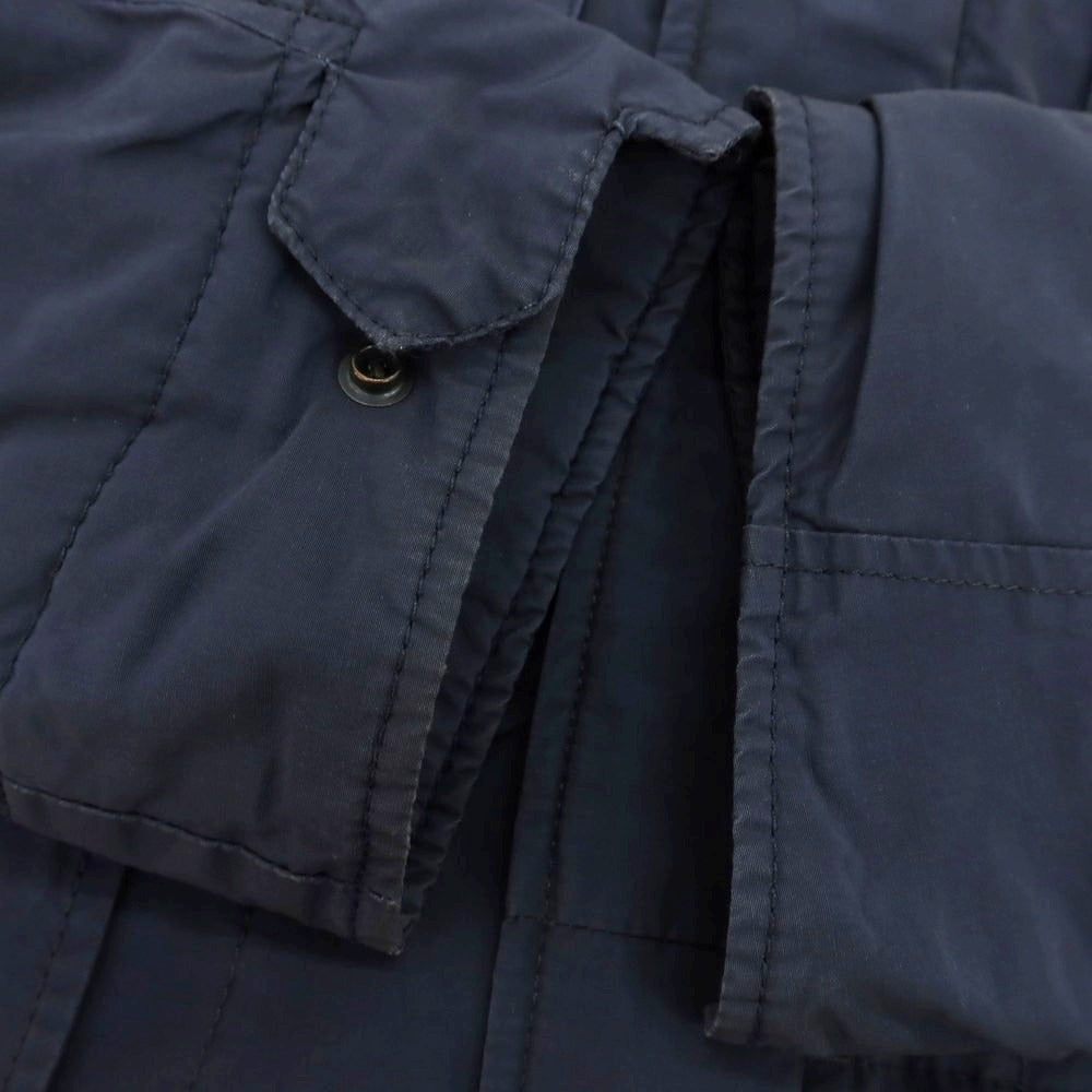 【中古】ヒストリックリサーチ HISTORIC RESEARCH コットンナイロン M-65 中綿 ネイビー【 S 】【 状態ランクC 】【 メンズ 】