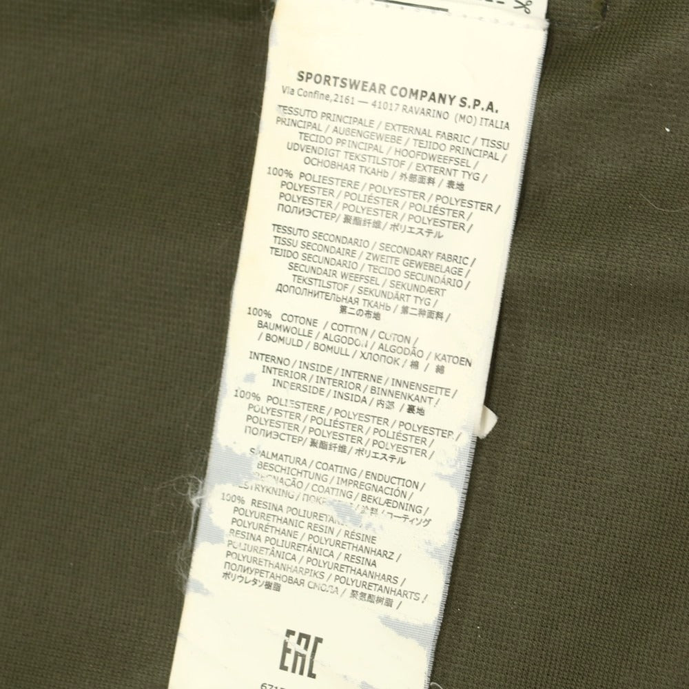 【中古】ストーンアイランド STONE ISLAND ポリエステル ダウンライナー付き ミリタリーコート オリーブグリーン【 S 】【 状態ランクC 】【 メンズ 】