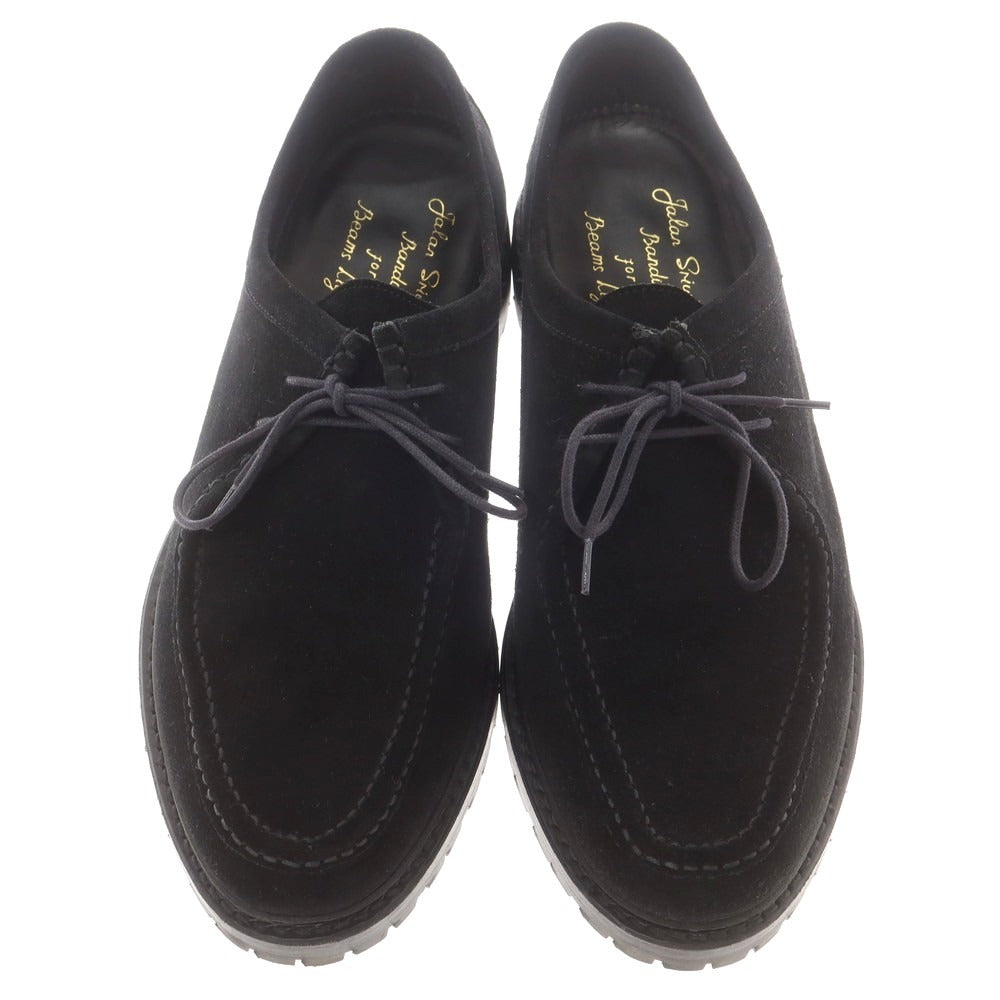 【中古】ジャランスリウァヤ JALAN SRIWIJAYA BEAMS LIGHTS別注 スエード チロリアンシューズ ブラック【 8 】【 状態ランクA 】【 メンズ 】
