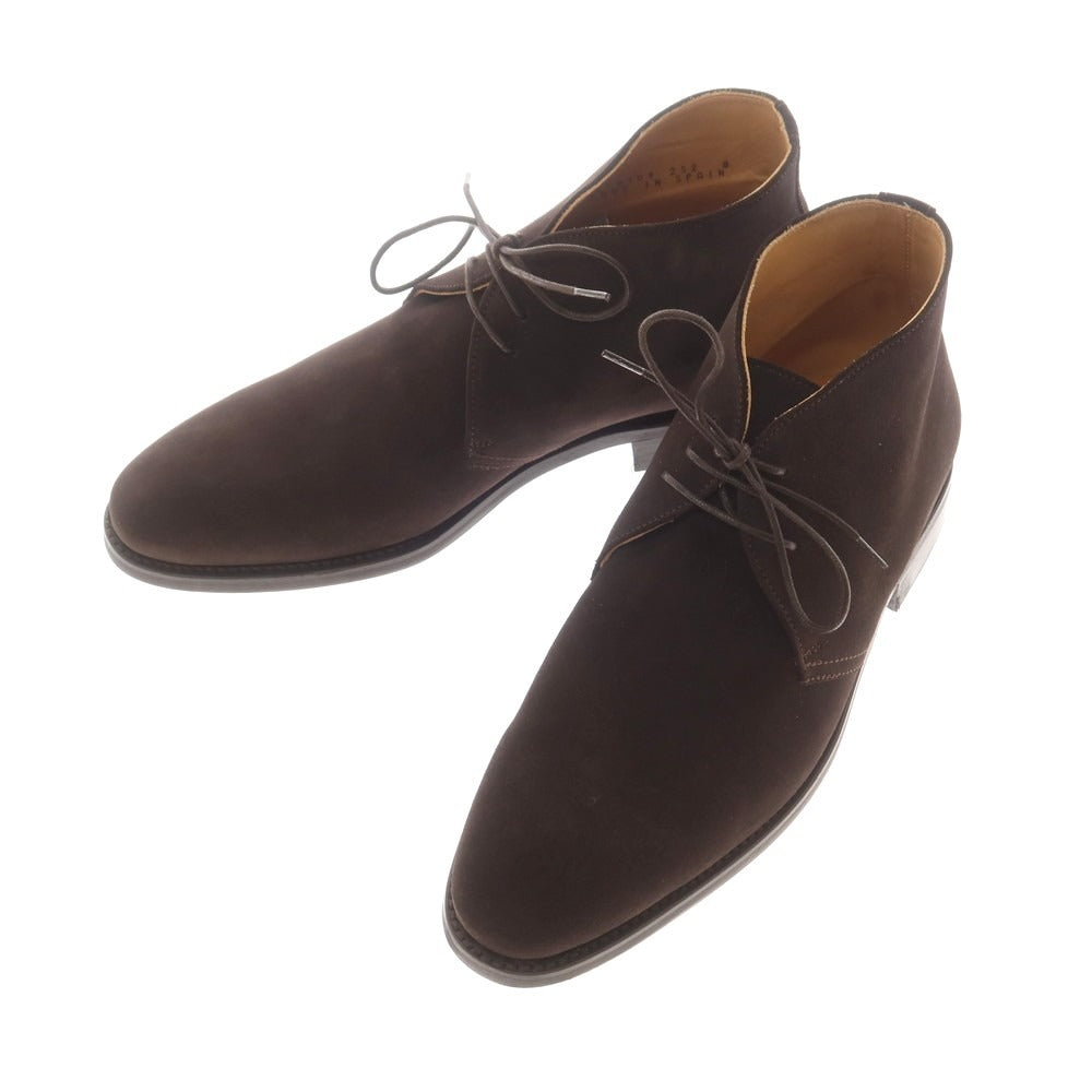 【中古】バーウィック BERWICK スエード ブーツ ダークブラウン【 8 】【 状態ランクA 】【 メンズ 】