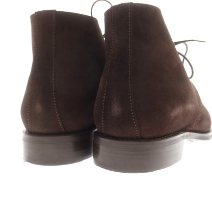 【中古】バーウィック BERWICK スエード ブーツ ダークブラウン【 8 】【 状態ランクA 】【 メンズ 】