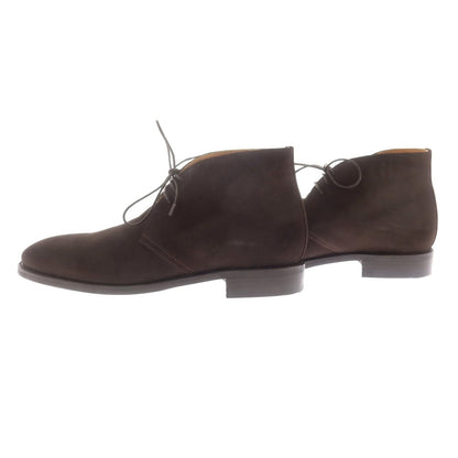 【中古】バーウィック BERWICK スエード ブーツ ダークブラウン【 8 】【 状態ランクA 】【 メンズ 】